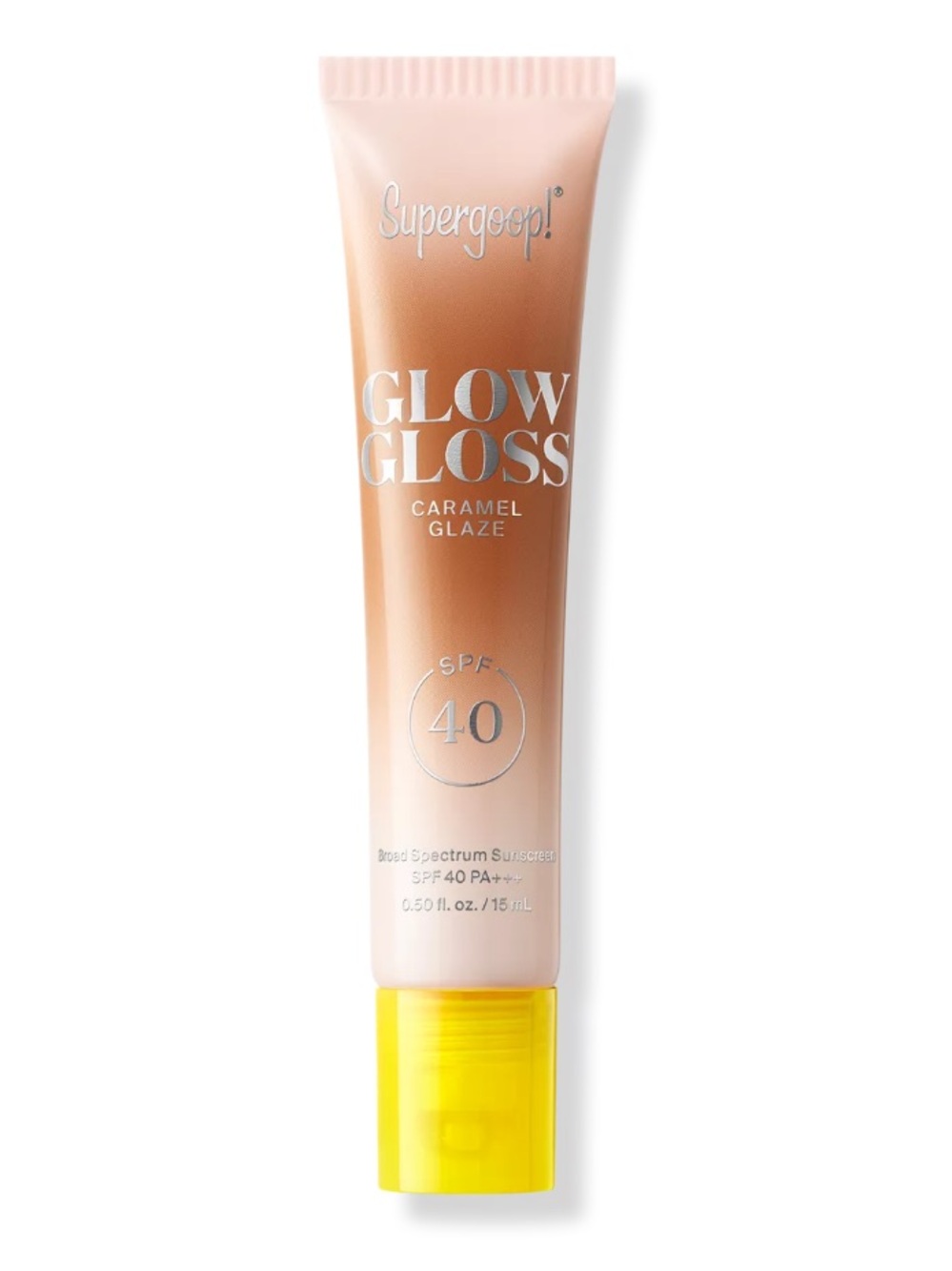✨ Supergoop! Glow Gloss Broad Spectrum SPF 40 | Caramel Glaze | Full Size | NIB